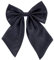 Damen Fliege Schleife Binder Schlips - 28~49 cm Länge Verstellbare Bowknot Krawatten (Schwarz)