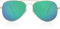 SOJOS Schick Klassische UV Schützen Polarisiert Sonnenbrille Herren SJ1054 mit Gold Rahmen/Grün Linse