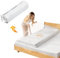 Pack of 2 Vacuum Bags For Mattress - Extra Large Vacuum Storage Bags With Double Zipper, Vacuum Bags For Duvets, Reusable & Saving Space,Protection For Mattress(94.4x47.2 In/240 * 120cm)