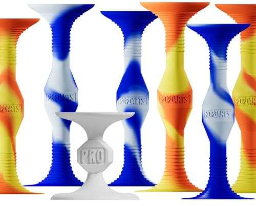 Popdarts PRO Pack Game Set (Fire & Ice) - Indoor, Outdoor Suction Cup Throwing Game - Competition with a POP