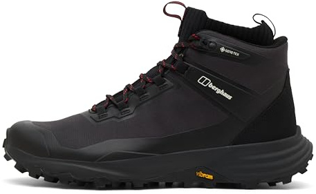 Berghaus herr VC22 Mid GTX 2.0 skor, svart/röd, 8 UK, Svart, rött, 42 EU