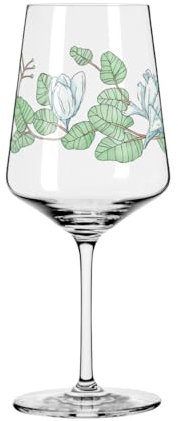 RITZENHOFF 2931022 Verre Hugo 500 ml – Verre à apéritif – Série Sommertau – Motif 23 avec tulipes multicolores – Fabriqué en Allemagne