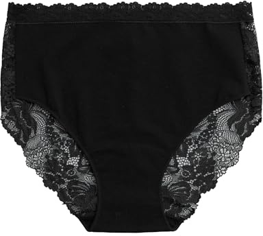 Ysabel Mora - Braga Haute Coton avec Dentelle Confort et Style Féminin Couverture Enveloppante Design Fonctionnel Élégant Tissu Doux Respirant Ajustement Parfait Support Optimal