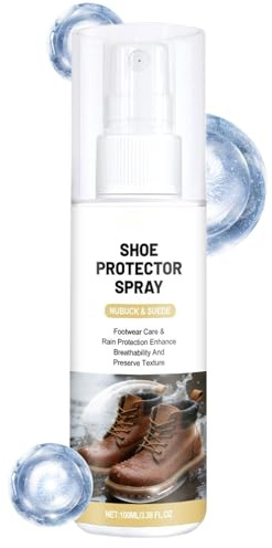 Vibhgtf Spray de protection pour baskets - Anti-taches - Séchage rapide - Protection durable - Spray imperméabilisant pour chaussures et baskets - Pour bottes en maille et chaussures en cuir et jours