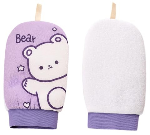 Guantes Exfoliantes Corporales - Manoplas De Baño Cómodas Para La Exfoliación - Limpieza Corporal En La Ducha Contra Piel Muerta,Para Hombre Mujer Familia Amigos