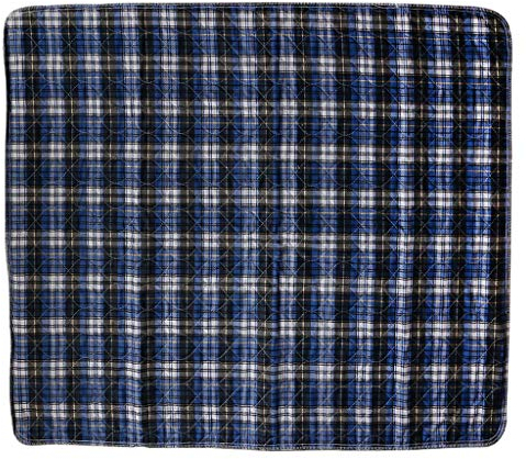 Inkontinenzeinlage, waschbar, wiederverwendbar, sehr saugfähig, für Babys und Kleinkinder, Baumwolle, PVC, Blau, 80 x 90 cm