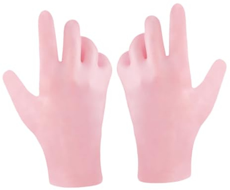 DEARMAMY Guanti Esfolianti Idratanti Per Mani Secche e Ruvide Delicati Comodi Indossare Prevengono La Secchezza e Nutrono Mani Per