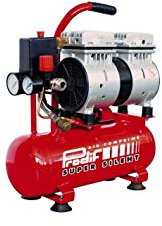 SODISE COMPRESSEUR SILENCIEUX 6L 8 BARS 0.75CV Rouge Silencieux Sans Huile