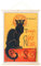 Kokonote Banderola Le Chat Noir - Póster tela Le Chat Noir 53x71 cm - Cuadro tela pared | Decoración pared Le Chat Noir - Póster Le Chat Noir