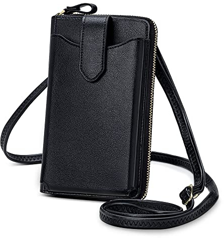 Peacocktion Handytasche mit GeldböRse Zum Umhängen RFID Kleine Handy Umhängetasche mit Kartensteckplatz Handy Tasche zum Umhängen