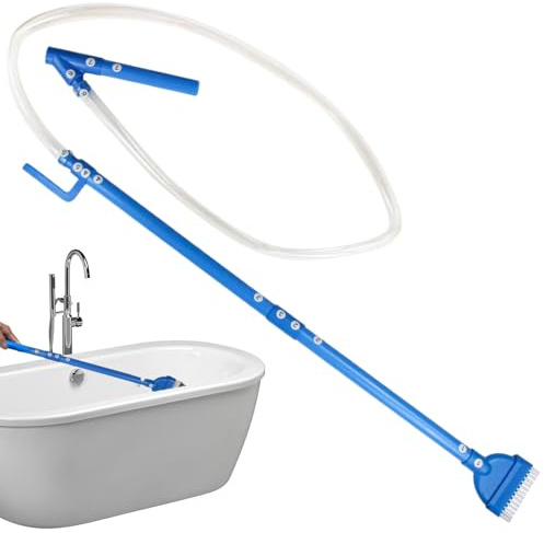 Aspirador para Bañeras de Hidromasaje,Aspirador para Piscinas Sin Cable - Herramienta Eficaz Y Segura para Eliminar Suciedad Algas Y del Fondo del Agua