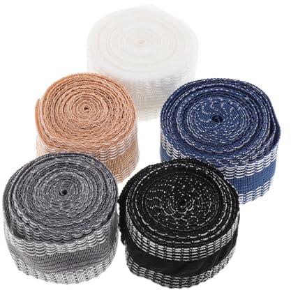 UKCOCO 5 rouleaux Bande Ourlet Pantalon Autocollante Réparation Ourlet Pantalon Adhésive Pratique pour Ajustement