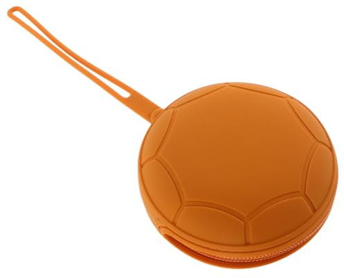 HEANUJJ Étui de Rangement Pratique en Silicone Orange pour Coupes Menstruelles, Boîte Réutilisable Compacte et Légère pour Voyage, Récipient Robuste 5ème Génération, Stockage Hygiénique