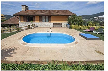 Gre kpeov7059 Piscina enterrée Acero Oval Madagascar