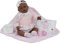 Nines d´Onil 6435 Puppen Nines d´Onil Reborn, Rose UND Weiss. Puppe mit beweglichem Körper, kann Jede Position annehmen. Inklusive Windel, Schnuller, Flasche und Decke