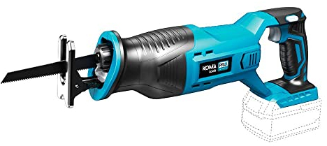 SIERRA DE SABLE 20V (SIN BATERIA Y CARGADOR) 8,5x44x15.5cm KOMA TOOLS PRO SERIES BATTERY