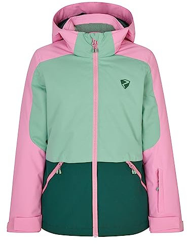 Ziener Mädchen AMELY Ski-Jacke, Winterjacke | wasserdicht, winddicht, warm, deep green, 176