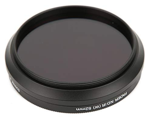 Joyance FOTGA - Filtro infrarrojo ajustable, 52 mm, diseño integrado para fotografía IR, práctico filtro ajustable para imágenes creativas