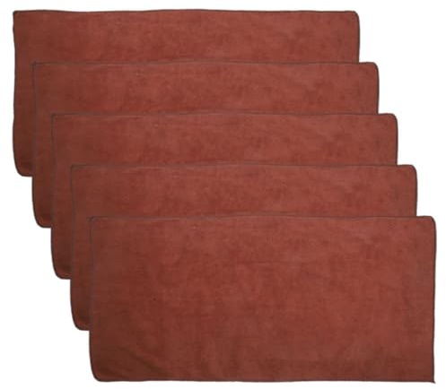 DIYEAH Lot de 5 Tapis pour Cage de Cochon d'Inde en Microfibre Lavables, Literie Confortable et Imperméable pour Petits Animaux, pour Zones de Sommeil