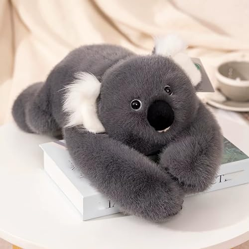 Peluche Ponderato per Adulti, Panda Rosso di 45 Cm Abbracciabile, Morbido Orso di Peluche Ponderato per Sollievo Dall'ansia e Comfort #3
