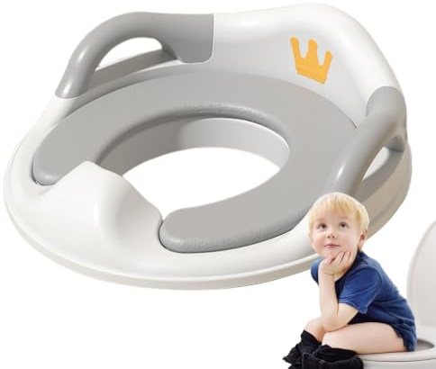 Toalettränare med halkfri matta, Halksränare med kuddar Travel Potty | Halkfri matta Löstagbar anti-stick för resande campingtur badrum