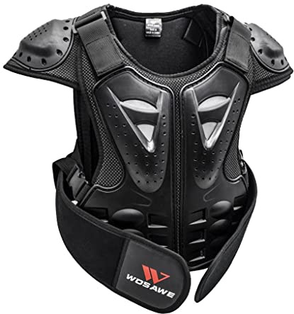 Colcolo Gilet de Protection pour Enfants - Armure de Sécurité pour Moto, S