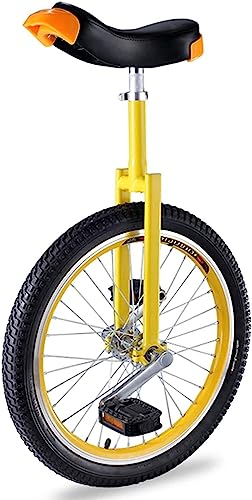 ELzEy Adult Unicycle Beginner, 16 Inch Alloy Wheel Unicycle; Adjustable Seats For Balanced Cycling And Fun Fitness