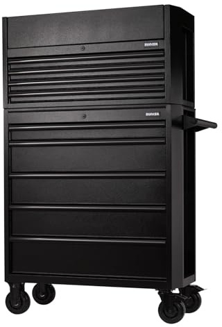 BUNKER 24248 Combined Roller Cabinet and Tool Chest, 9 Drawer, 36 Inch