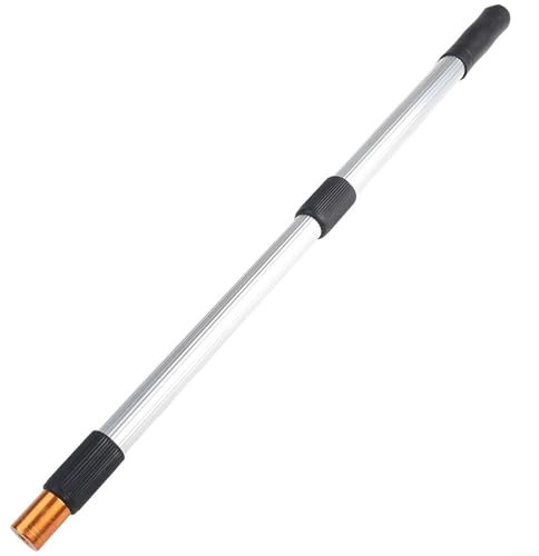 Emiif Alliage d'aluminium Fruits Cueillette Harvester Jardin Écrou Collecteur Rétractable Roulant Mesh Ball Châtaigne Pecan Noyer Orange Citron Gatherer Tool (Tige d'extension)