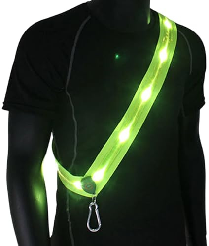 Luces De Seguridad para Caminar,Lámpara LED De Alta Visibilidad - Luces De Carreras Al Aire Libre | para Mujeres Carreras Ciclismo Kayak Camping Senderismo