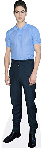 Hero Fiennes Tiffin (Blue Top) Silhouette en carton Grandeur Nature