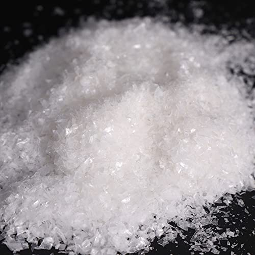 TSLBW Künstliche Schneeflocken Gefälschte dekorative Schneeflocken Weihnachtsdekoration Winterdeko Gefälschte Schneeszenendekoration Christbaumschmuck 200g