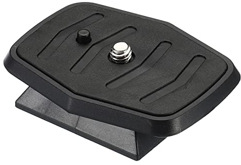 PATIKIL Snabbutlösningsplatta för stativ, 44 mm, svart, kompatibel med stativ (0,2 cm skruv), kameratillbehör