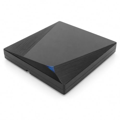 Extern CD DVD-enhet, USB C CD DVD-brännare, Plug and Play, Höghastighetsdataöverföring, Bärbar Extern DVD-brännare för Bärbar Dator för Windows för OS X