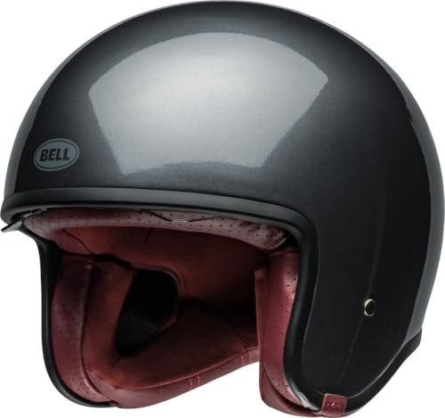Bell TX-501 Solid ECE Jethelm – Tradition & Innovation, Moderne Features, Schutz & Komfort, Gute Belüftung, verstellbare Passform, für MX & Offroad, Farbe: Starship Grey, Größe: S