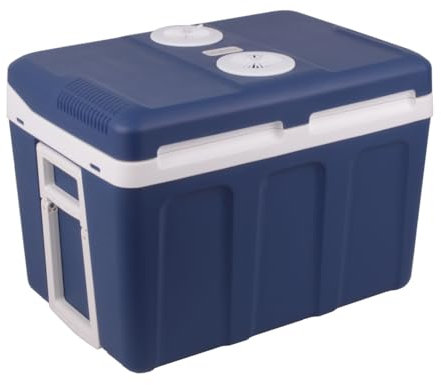 Vaiko® Kühlbox 40L – tragbarer Kühlschrank 12V/230V – Thermoelektrisch, Warmhaltefunktion, mit Rollen und ideal für Auto & Camping, ECO-Modus, Energieklasse E