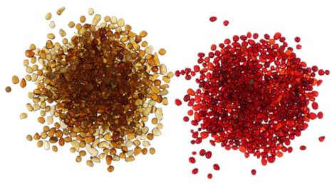 SUPVOX 2juegos Gravels Decorativos Para y Terrarios De Color Natural Para Peceras Piedras De Jardín y Decoración De No Tóxicas y Resistentes Al Agua