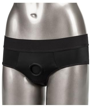 CUPIDO TOYS Mutanda per Dildo, Slip Elastico con Buco per inserire Falli, Comoda Imbracatura Strapon anche per Strapless Strap on (L/XL)