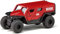 siku 2307, GHE-O Rescue Rettungswagen, 1:50, Metall/Kunststoff, Rot, Viele Funktionen, Kombinierbar mit siku Modellen im gleichen Maßstab