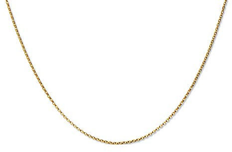 LILLY MARIE Hochwertige Flexibel Verstellbare Ankerkette Aus 333 Gold