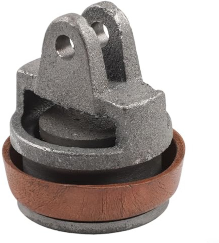 Sumsoctober Rondelle en cuir et piston de rechange pour pompe à poignée, anneaux d'étanchéité en cuir 95 x 65 mm pour réparation de pompe manuelle et pompe de puits, piston en fonte