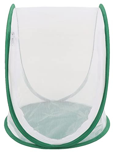 Culnflun Butterfly Habitat Cage, Foldable Mesh Cage Portable Handheld Butterfly House for Observation Feeding