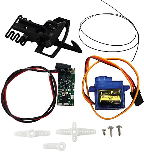 ML-Train Automatischer Entkuppler mit Servodecoder und Motor - Ersatz für Standardkupplungen bei Loks und Wagen - Gartenbahn Spur G Zubehör