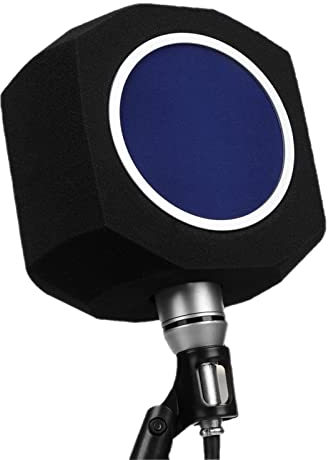 Michear Microphone Pop Filter Sound-Absorbing Reflection Filter Foam Cover,Professional Mic Wind Screen Shield for Vocal Booth,YouTube Videos
