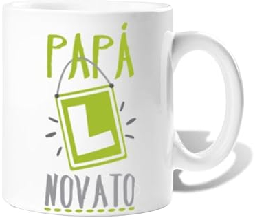 latostadora Taza Papa Regalo Original - Tazas Día Del Padre Super Papa Abuelo - Ideas Regalo Futuro Padre Primerizo - Regalos Originales Para Padres - Papa L Novato