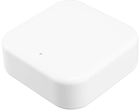 Geieold WiFi Gateway Bridging Hub, Bluetooth Remote Control Fingerprint Password Smart Electronic Door Lock Home Bridge Ttlock App Control Gateway Hub