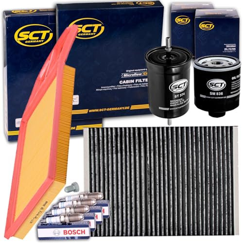 Inspektionspaket + Zündkerzen für 1.4 16V Golf 4 Bora 1J Octavia 1U