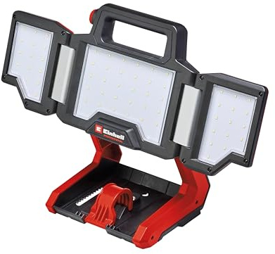 Einhell Akku-Lampe TP-CL 18/3000 Li Set-Solo Power X-Change (18 V, 3000 lm, schwenkbarer Leuchtkopf, klappbare Leuchtpaneele, 60 LEDs, inkl. Stativ, ohne Akku)