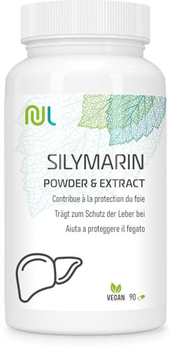 Chardon Marie 300 mg - 90 Gélules Végétales - Complément Naturel Silymarin Foie et Digestion - Titré en Silymarine - Sans Additifs, Sans Gluten, Sans Lactose - Fabriqué en France - Nutri Life
