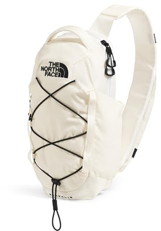 The North Face Borealis Sling Bag, Gardenia White/TNF Black, One Size